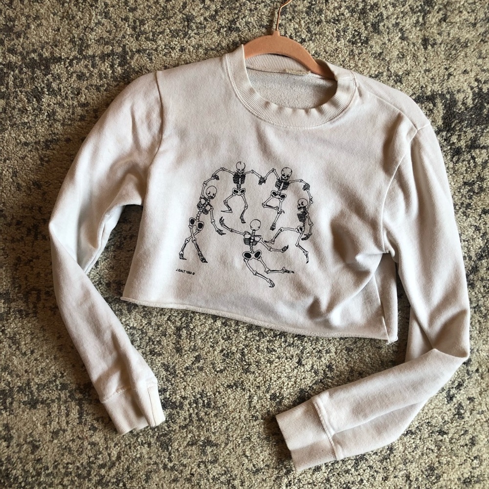 Cropped Fitted Crew Neck Grateful Dead